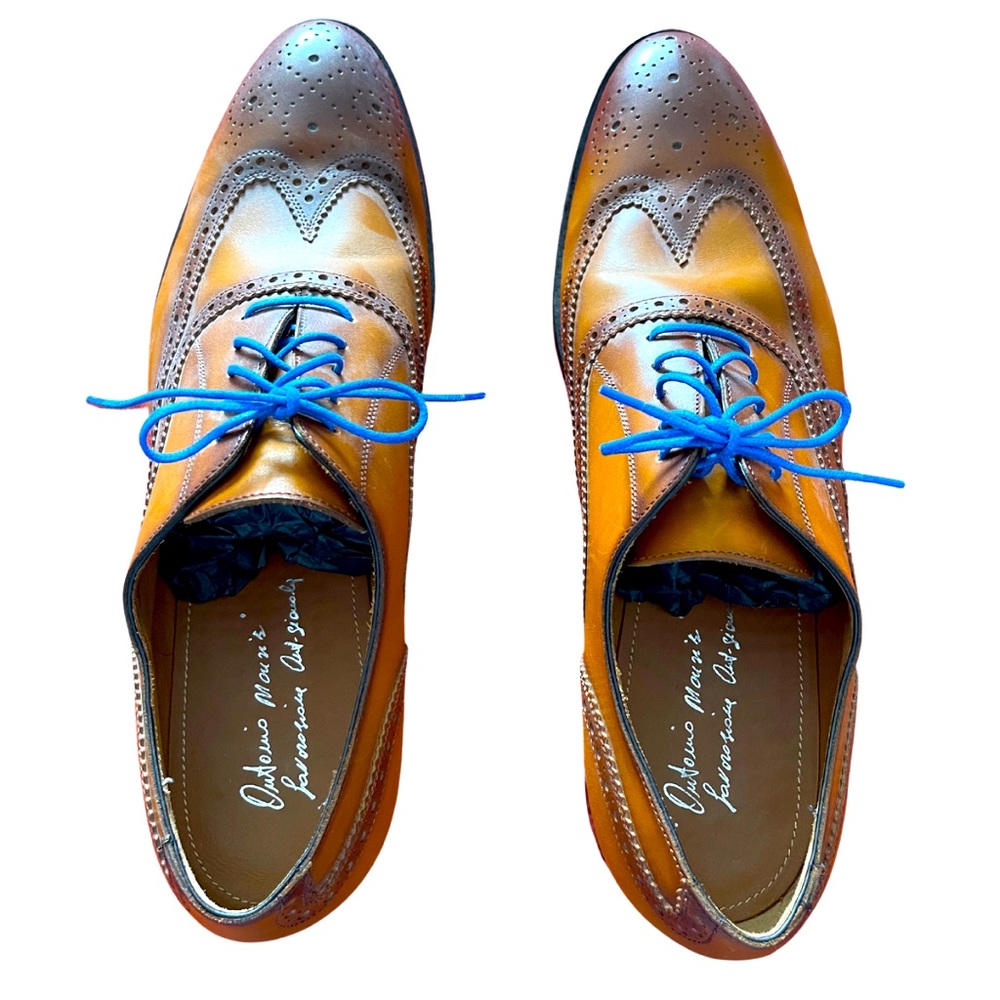 Antonio Maurizi Brogue Oxford Shoes